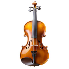 Obraz premium Violin isolated on transparent background 