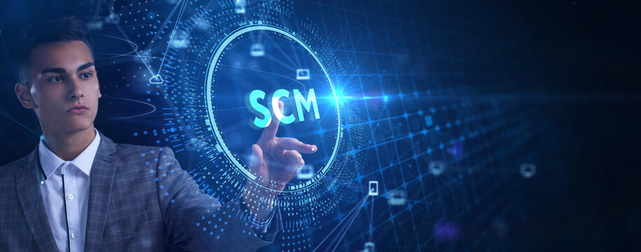 SCM - Supply Chain Management.  Supply Chain Management SCM. Aspects of Modern Company Logistics Processes.