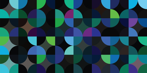 seamless geometric pattern with geometric shapes, seamless retro pattern