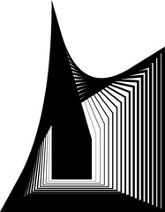 Square blend emblem. Frame border with gradient for logo, icon, badges