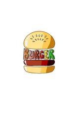 Burger vector illustration