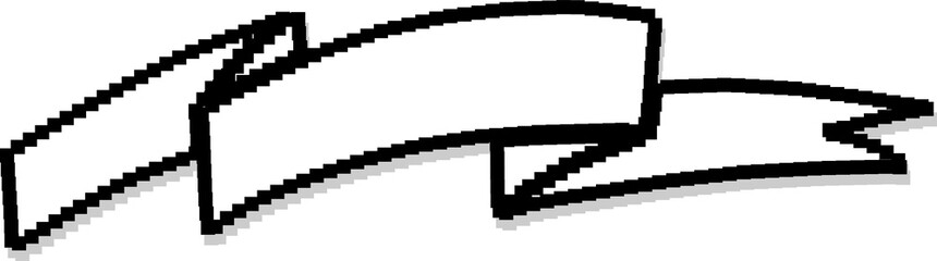 Pixel advertising label and sale, price tag, discount, 8 bit pixel style