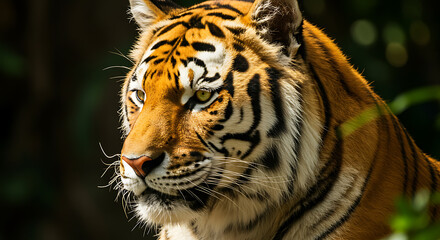 Naklejka premium Tiger Portrait in Natural Light