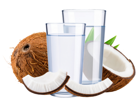 Firefly Realistic Coconut Water PNG