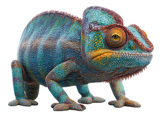 Naklejka premium CGI Chameleon Character