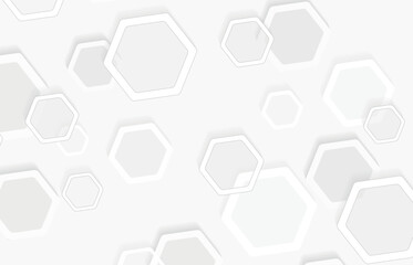 Abstract hexagonal pattern artwork template design decorative. Digital futuristic template background. illustration vector