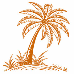 palm tree silhouette