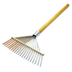 Rake isolated on transparent background 