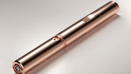 Fototapeta premium Rose Gold Vape Pen – Modern Elegant 4K Product Image