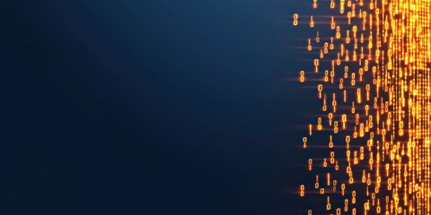 economy consumption efficiency concept. Digital abstraction with vibrant lines suggesting movement and data flow.