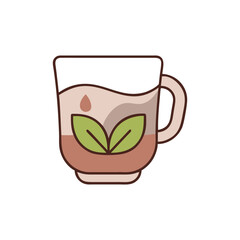 Herbal Tea Mug Clipart