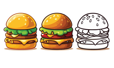 Burger Cartoon