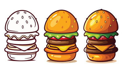 Burger Cartoon