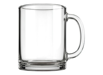 High resolution glass mug filled