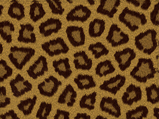 Leopard Fur Pattern Seamless Texture – Realistic Leopard Fur Print Background