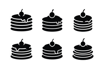 set of vector christmas icons