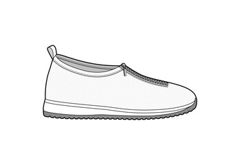 Sneaker illustration, sneaker drawing, adobe illustrator file, vector illustration, vector drawing of sneaker, footwear, fashion design, footwear illustration, fashion illustration, footwear design
