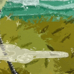 Various oil paintings, flowers, cats, dogs, fish, roses, peonies, flowers, landscapes, cranes, beautiful scenery