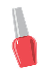 Illustration of a Bottle of Nail Polish