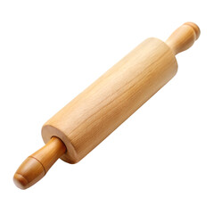Rolling pin isolated on transparent background 