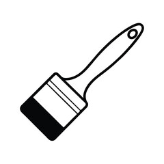 paint brush vector illustration