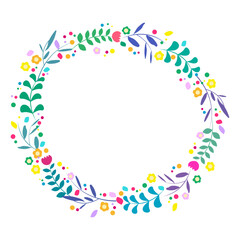 花 ナチュラル フレーム