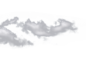 realistic clouds on tranparent png, clouds element for design, banner, etc.