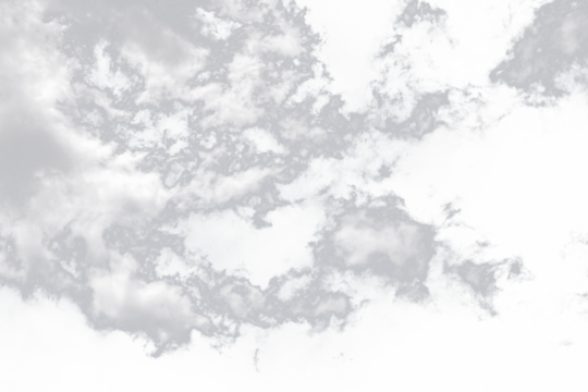 realistic clouds on tranparent png, clouds element for design, banner, etc.