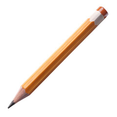Pencil isolated on transparent background 