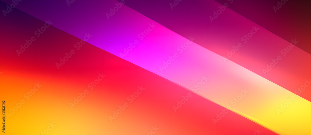 Fototapete four color bands, with gradient colors in the bands, providing a background image with simple tones,
