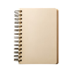 Sketchbook isolated on transparent background 