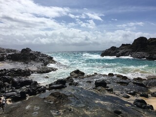 絵画のような海岸