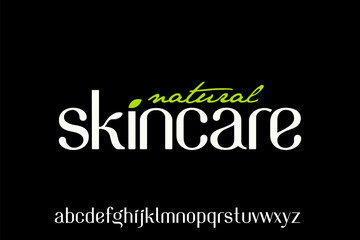 Word  Modern futuristic alphabet font. Typography vector graphic design