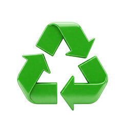 green recycle symbol