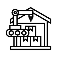 Warehouse Automation Icon