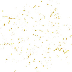 Luxury gold metallic foil confetti 