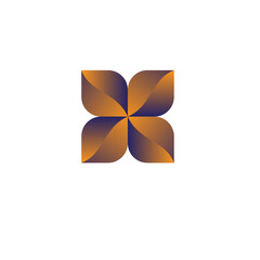abstract flower icon