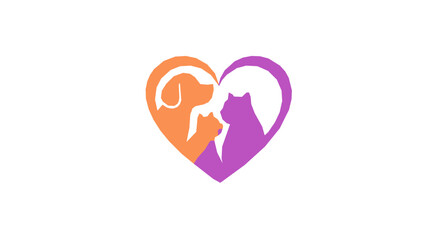 Purple Abstract Shape - Modern Geometric Design Element