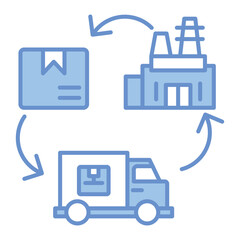 Supply Chain Icon