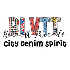 BLVT Belvett Threads City Denim Spirit Design Apparel
