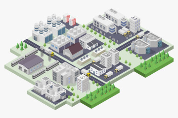 Storehouse Facilities Isometric