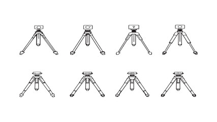 Road Surveying Tripod Durable Survey Equipment