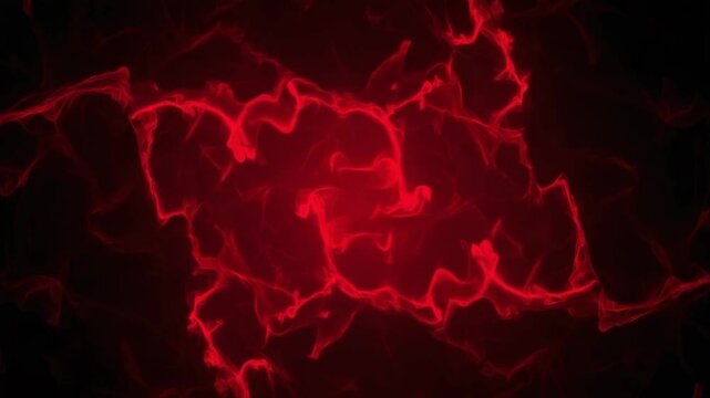 Fundo abstrato din&acirc;mico e m&iacute;stico com vermelho vibrante sobre preto, efeito de energia em movimento - estilo vampiresco