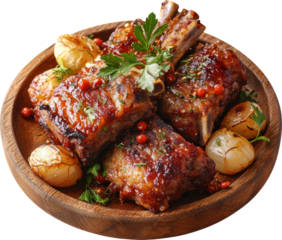 German pork knuckle roasted 