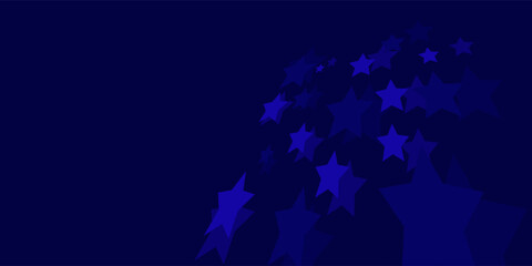 Stars pattern swatch. Seamless vector illustration. Scandinavian style