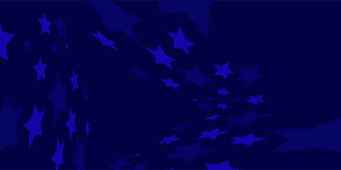 Stars pattern swatch. Seamless vector illustration. Scandinavian style