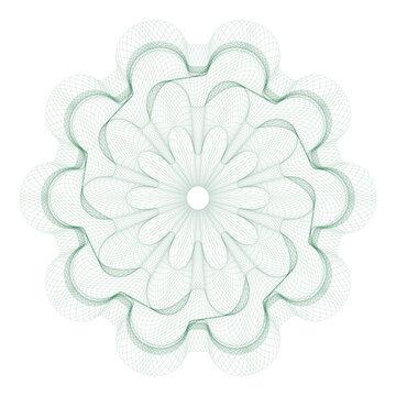 Watermark guilloche. Watermark pattern , Watermark banknote pattern. Banknotes check guilloche lines texture, secure waves patterns and passport paper. Currency banknote guilloche, security certificat