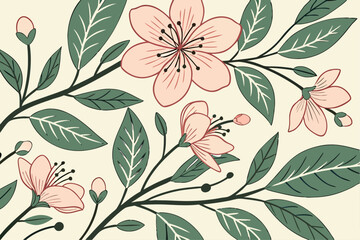 seamless floral pattern