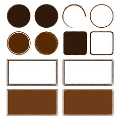 かすれ枠・フレーム