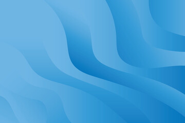 Tranquil Blue Wave Abstract Design